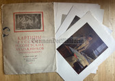 ab577 - c1949 folder with Soviet posters - Russian & Soviet patriotic art - includes portraits of Stalin