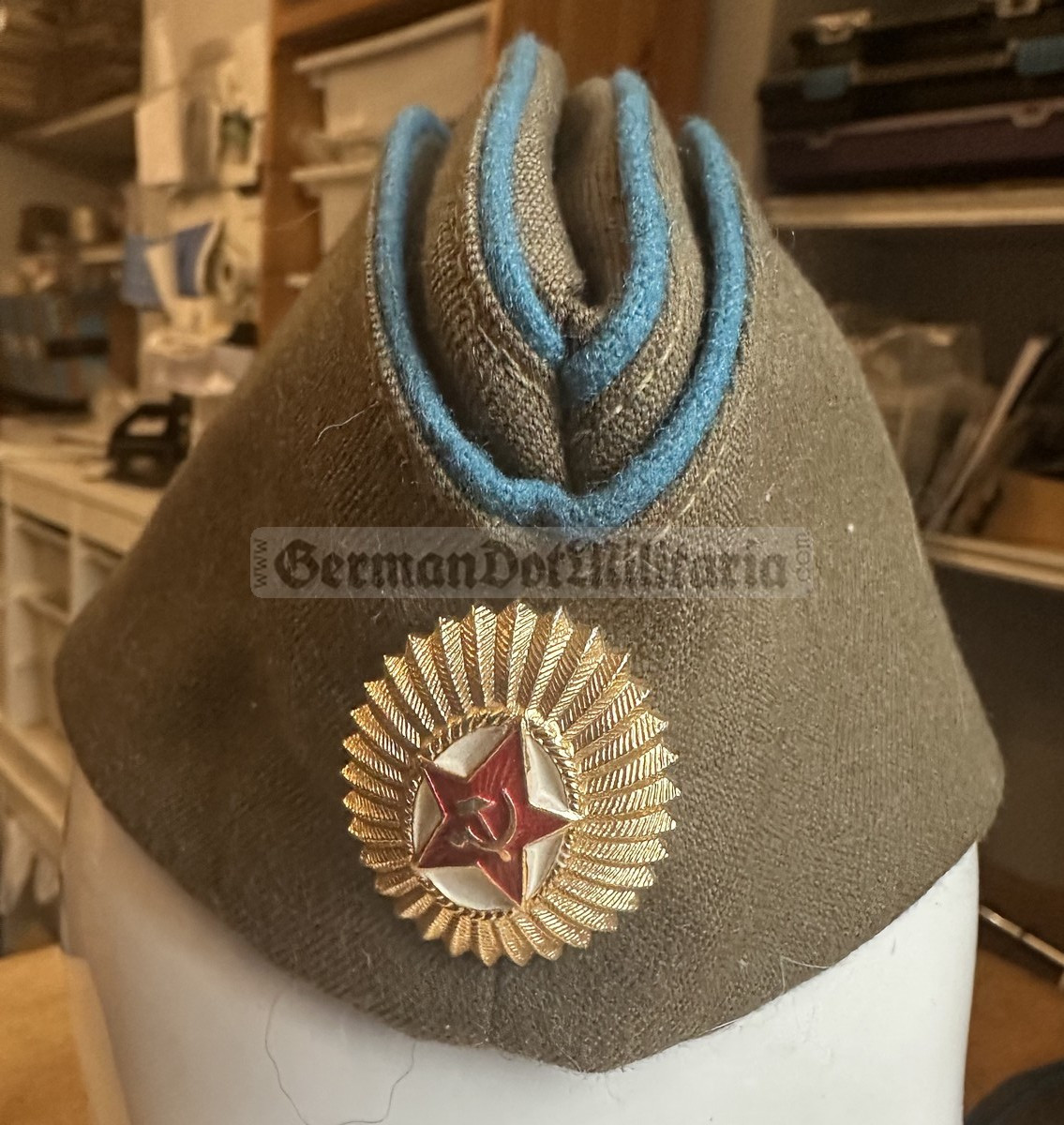 wo289 - c1990 dated Soviet air force officer overseas hat Pilotka
