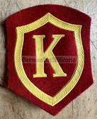 su156 - Soviet Army uniform sleeve patch - Kursant Officer Student