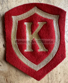 su157 - Soviet Army uniform sleeve patch - Kursant Officer Student