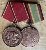 om446 - 2 place parade medal bar medal - NVA & Stasi MfS