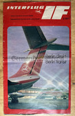 oz024 - January 1977 East German national airline INTERFLUG - in flight on board entertainment magazine - German & English language