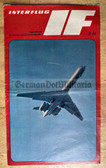 oz023 - March 1974 East German national airline INTERFLUG - in flight on board entertainment magazine - German, French & English language
