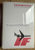 ob023 - Interflug  East German state airline notebook