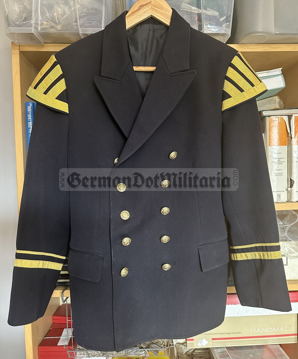 UNIFORM BLITZ　ドイツ海軍ヴィンテージ　ピーコート　LINDEN社釦 SALE Vintage East German Officer Parade Jacket – Hahn's