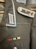 wo449 - NVA Luftverteidigung Air Defence uniform jacket - NCO Stabsfeldwebel with awards - size m52