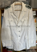 wo505 - VP VoPo Volkspolizei traffic police white Uniform jacket - with shoulder boards - size g52-1