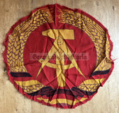 oo102 - East German state flag centre piece - fall of the wall Berlin 1989