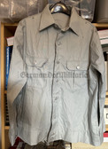 gw044 - Volkspolizei VP East German Police male Uniform Summer shirt blouse with long sleeves - size 39N
