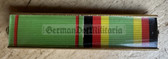 is013 - 2 place paper medal ribbon bar  - Grenztruppen - Junior Officer or senior NCO rank