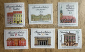 od074 - historical buildings in Berlin - East German postage stamps set