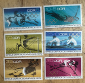 od083 - c1972 Olympic Summer Games - East German postage stamps set