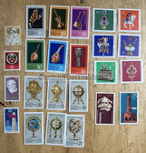 od092 - mixed lot including sets - East German postage stamps set