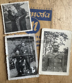 lwpc002 - Luftwaffe & Heer photos - brothers? - EK1 and other assault badges