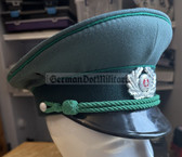 wo541 - original East German Volkspolizei Wachtmeister non-Officer ranks VP VoPo BePo police visor hat - size 56