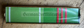 is006 - 2 place paper medal ribbon bar - VP VoPo Volkspolizei police for low ranks - Officer and non Officer