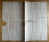 ab645 - 20th May 1815 dated German letter with embossed seal