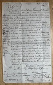 ab650 - 17th November 1841 dated letter sent from Goeslin to Belgard - today Białogard in Poland