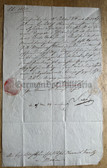 ab660 - 29th April 1819 dated letter to Kanitz - today Dolní Kounice in Czech Republic