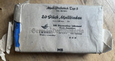 gw018 - full pack with 20 East German medical first aid Mullbinden - compression muslin bandages