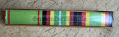 is004 - 3 place paper medal ribbon bar - Grenztruppen or MfS Stasi junior to mid Officer or senior NCO ranks