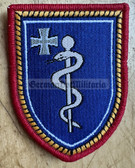 bw022 - 4 - West German Army unit uniform patch - Sanitätsführungskommando - Medical High Command