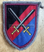 bw007 - West German Army unit uniform patch - ABC-Abwehrbrigade 100 - NBC Defence Brigade 100