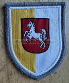bw012 - 11 - West German Army unit uniform patch - Panzergrenadierbrigade 1 - Armoured Infantry Brigade 1