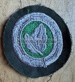 bw026 - West German Army uniform patch - Einzelkämpfer - commando course Lone Fighters badge - completion of basic and advance courses