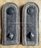 sbfd006a - older FELDDIENST FELDWEBEL - all branches of the army and border guards - pair of shoulder boards with buttons