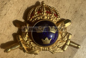 om697 - Swedish Army cap badge