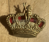 om696 - Danish Crown badge - Royal Guard qualification badge worn on shoulder boards