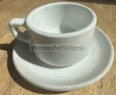 ab678 - Luftwaffe - cup and saucer porcelain
