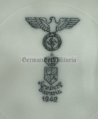 ab684 - c1942 dated Wehrmacht Heer - soup plate porcelain
