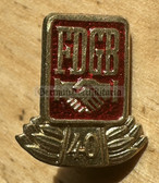 oa059 - 17 - FDGB East German Trade Union 40 years membership anniversary badge