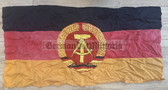 oo056 - original DDR state flag banner - cotton - 36" x 19"