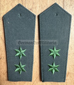 sbvpw005 - MEISTER DER VP - Volkspolizei - Police - pair of shoulder boards - transitional from May 1990 onward