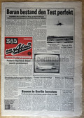 ab848 - BERLINER ZEITUNG BZ AM ABEND - East German newspaper for Berlin - 15th November 1988