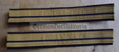 om213 - GST SEE naval arm of the GST - Leutnant Officer Sleeve rank bands - pair