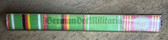 is028 - 4 place paper medal ribbon bar for shirts - VP VoPo Volkspolizei police for low ranks - Officer and non Officer