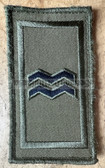 pa101 - Ireland Irish Army Corporal uniform rank stripes velcro - rashers