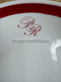 ab888 - 11 - PdR Palast der Republik Berlin plate with red rim & logo