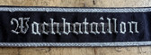 bw076 - 3 - Bundeswehr West German Luftwaffe Air Force Wachbataillon uniform cuffband