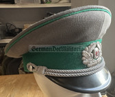 al015 - Grenztruppen Border Guards officer visor hat - size 56