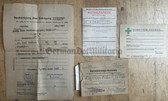 gw211 - lot of documents to a woman from Stendal, including her DDR death certificate