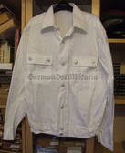 wo176 - NVA and Grenztruppen officer career soldier summer walking out white blouse shirt - different sizes available