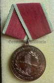 jm035 - GRENZTRUPPEN DER DDR - East German Border Guards - Verdienstmedaille in Bronze with case - medal of merit jm0