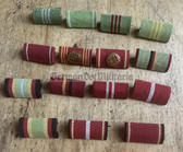 om159 - mixed lot of East German medal ribbons - Bargain Corner