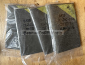 wo268 - 4 - c1964 dated Bundeswehr Gasplane - gas protection sheet in bag - price is for 1-off