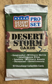 wd004 - c1991 sealed US army operation Desert Storm pro set collector trading card set